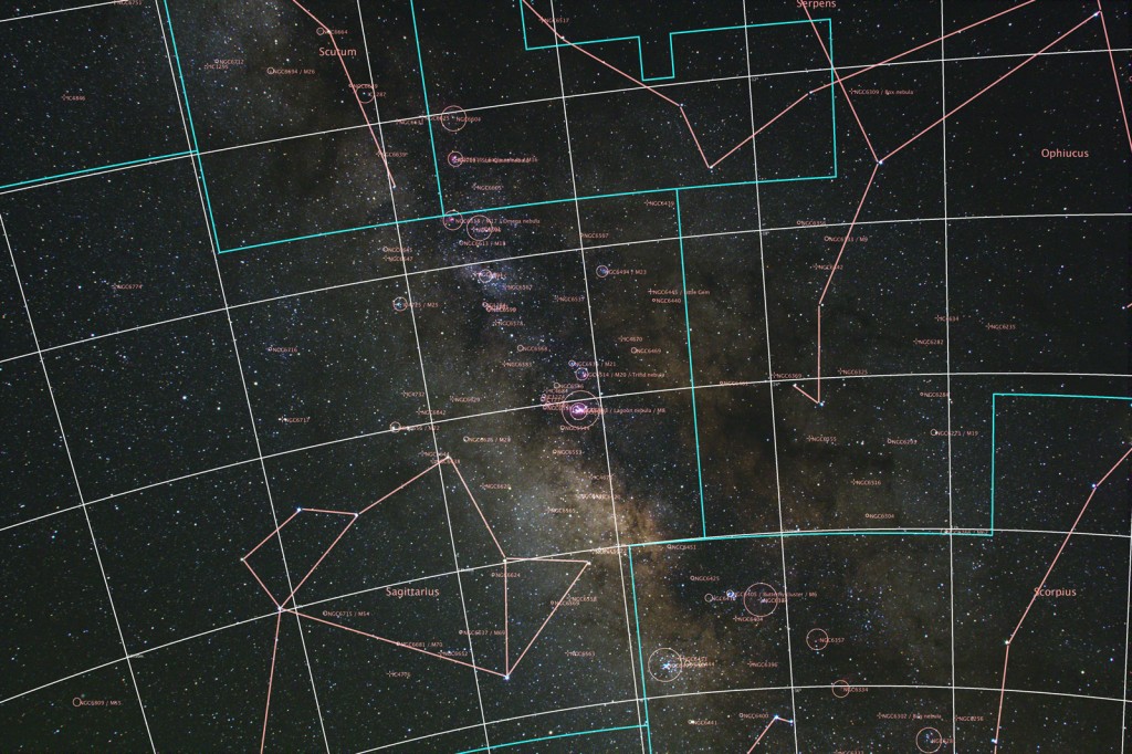 Sagitarius region